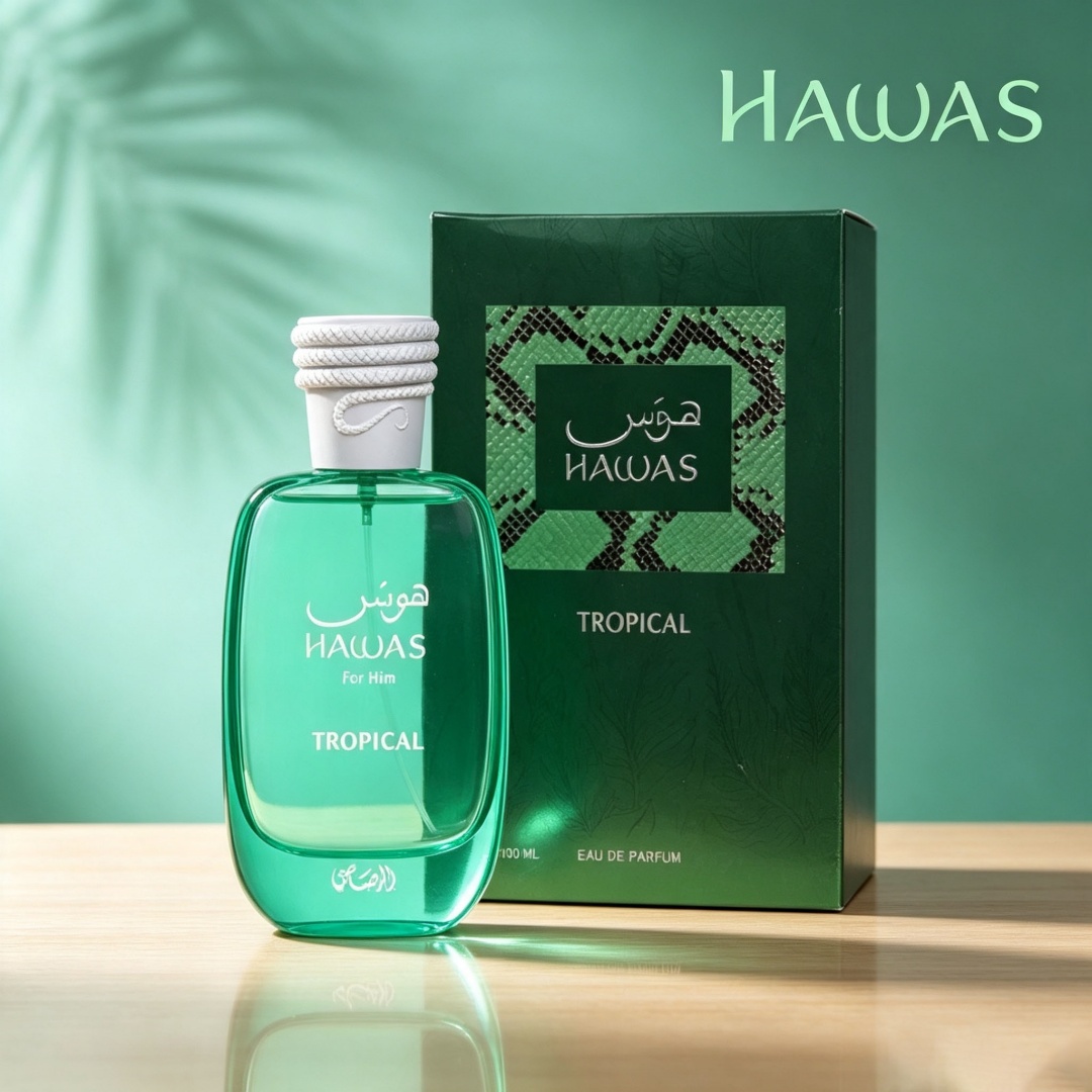 Hawas Tropical by Rasasi Men's - Perfume Alcohol Fragrance ulasan dan harga