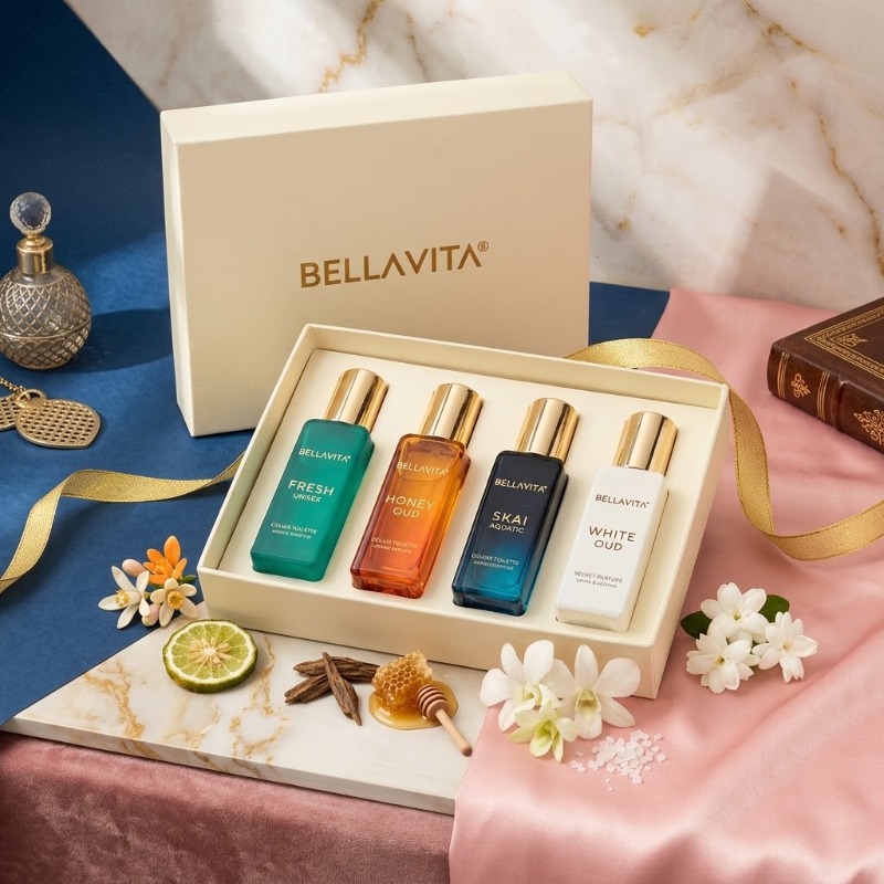 20ML x4 Unisex Perfume Gift Se - The Collection Perfume Fragrance ulasan dan harga